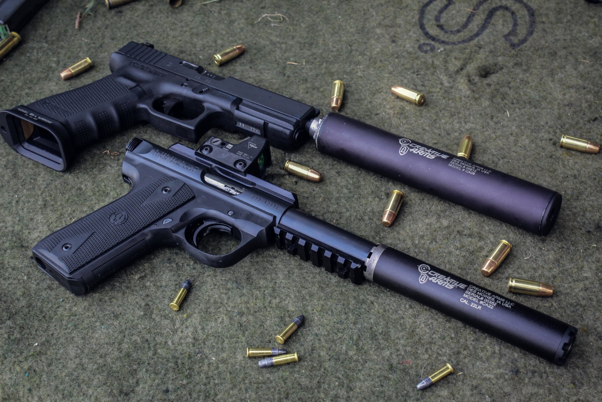 QB Series .22lr Suppressor – Creative Arms LLC.